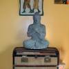 Esttua de Jardim Zen Bouddha - Altura 60 cm