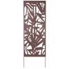 Trelia Decorativa em Metal - Palmeira - 0,6x1,5m