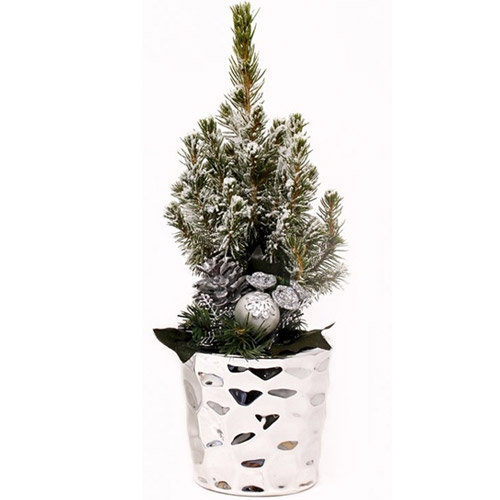 rvore de Natal - PX02 - Altura total: 30/35 cm