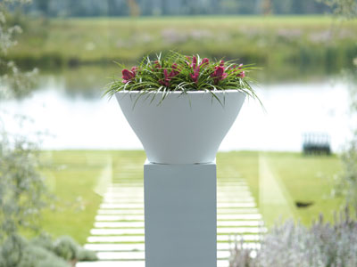 Pure Swing - D. 45 x A. 25 cm - Branco - Elho