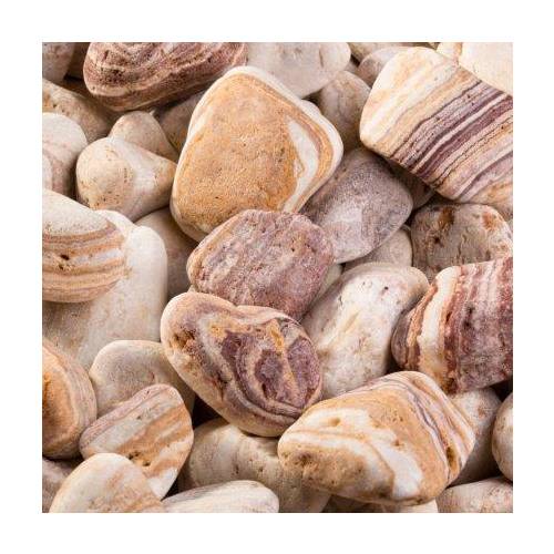 Seixos Decorativos - Stripes - 12L - 3/6 cm