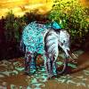 Animal Decorativo Luminoso - Elefante