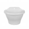 Corsica Wall Basket - D.25 cm - Branco  - Elho