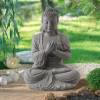 Esttua de Jardim Zen Bouddha - Altura 60 cm