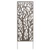 Trelia Decorativa em Metal - Floresta - 0,6x1,5 m