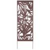 Trelia Decorativa em Metal - Palmeira - 0,6x1,5m
