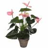 Planta Artificial - Antrio Rosa - MICA