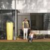 Recuperador de água - Color - 350 L - Amarelo