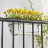 Floreira Varanda Vibia Campana -70 cm-Branco-Elho