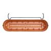 Floreira Varanda Vibia Campana-70cm-Terracota-Elho