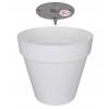 Loft Urban Round  D.30 A.26  Branco  Elho