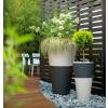 Vaso Tokyo - Antracite / Branco - D.50 A.80 cm