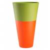 Vaso Tokyo - Laranja / Verde - D.50 A.80 cm