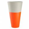 Vaso Tokyo - Laranja / Cinza - D.50 A.80 cm