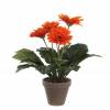 Planta Artificial - Gerbera Laranja - MICA