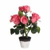 Planta Artificial - Roseira cor-de-rosa - MICA