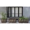 Horta quadrada em geotextil - 550l