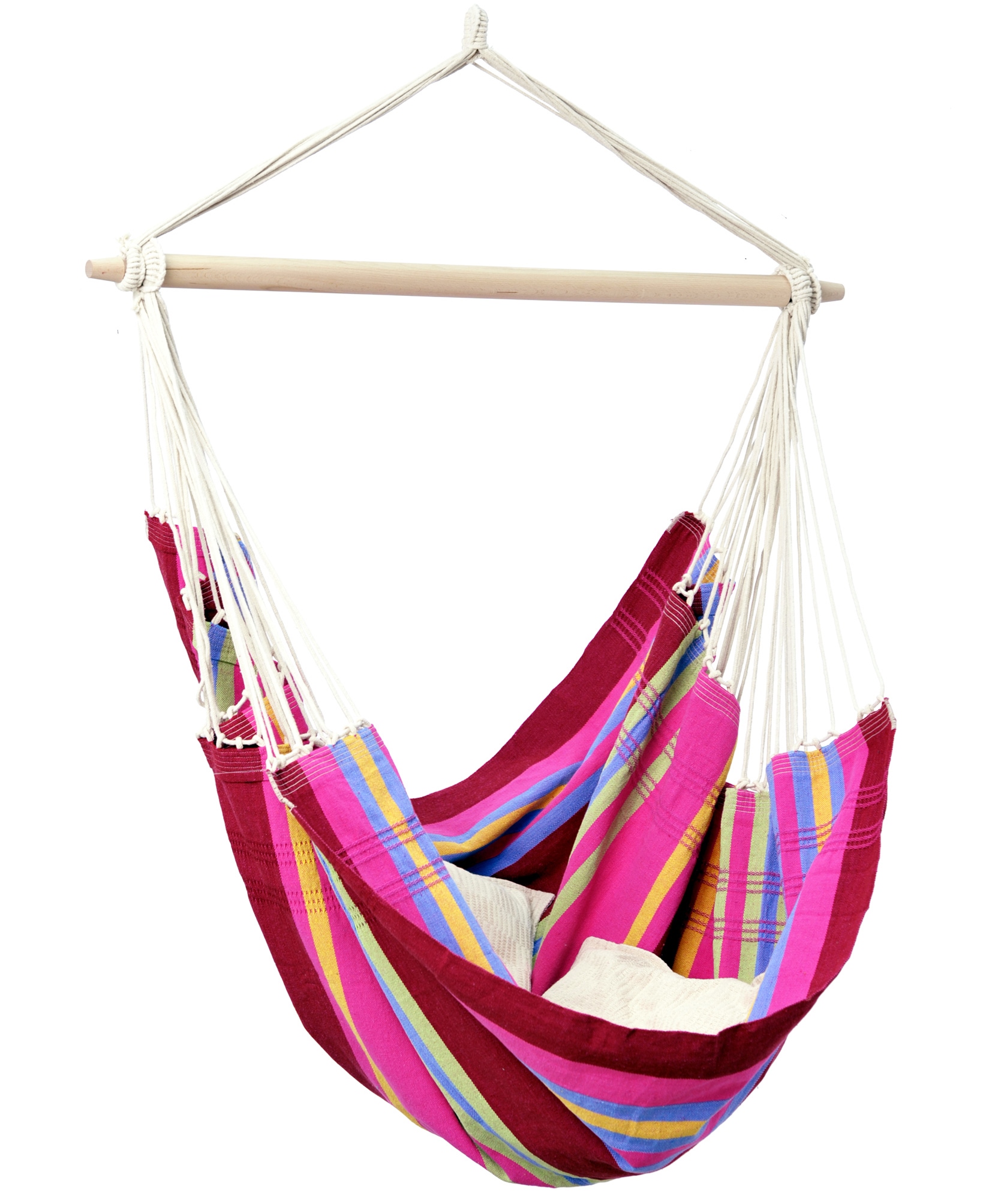 Cadeira de Rede Suspensa 160 x130cm - Brasil Grena