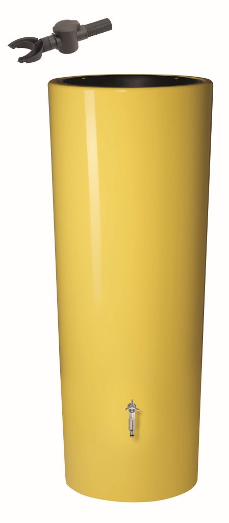 Recuperador de água - Color - 350 L - Amarelo