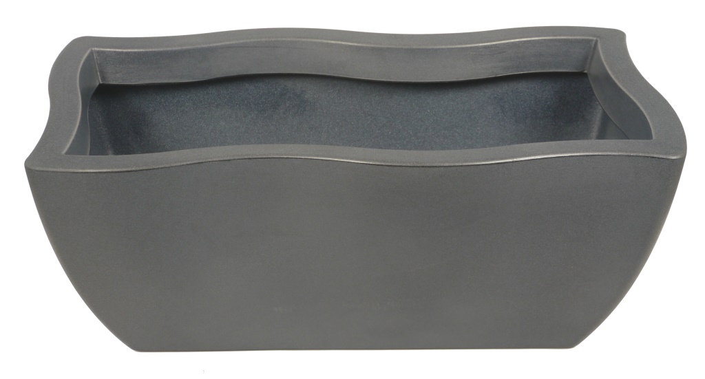 Floreira DORADO rectangular - 80x40m - Antracite